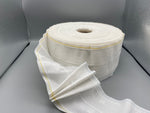 White Deep Pinch Pleat Curtain Heading Tape - Stitching Guides - 100mm (4" inch) - 10meter-Curtains Supplies Direct