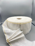 White Deep Pinch Pleat Curtain Heading Tape - Stitching Guides - 100mm (4" inch) - 10meter-Curtains Supplies Direct