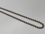 Endless Loop Antique Gunmetal Chain No.10 (4.5mm Bead Diameter) - Various Drops
