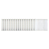 Multi Woven Pocket Tape - 76mm (3" inch) - White - Lapped 500meter