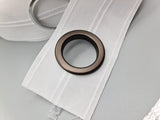 Curtain Rings for Eyelet Tape - Various Colours - Fits Rod Upto 50mm - Pack of 10-Curtains Supplies Direct