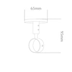 Strand 35mm Collection, Ceiling Bracket