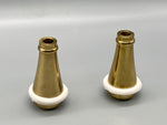 Solid Body Brass Acorn - With Safety Rubber Band - Pack of 2 - Curtains Supplies Direct