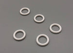 Roman Blinds White Sew-in Rings - ø 9mm Diameter - Pack of 50 - 1,000-Curtains Supplies Direct