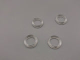 Roman Blinds Clear Sew-in Rings - ø 9mm Diameter - Pack of 50 - 1,000-Curtains Supplies Direct