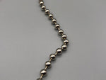 Endless Loop Silver Chain No.10 (4.5mm Bead Diameter) - Various Drops-Curtains Supplies Direct