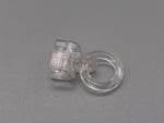 Clear Clip On Rings for 4mm Roman Rods - Pack Of 10, 50, 100-Curtains Supplies Direct