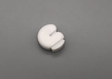 Cord Adjusting Toggles - Spring Loaded Toggles - White-Curtains Supplies Direct