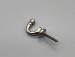 Satin Metal Ball-end Tie Back Hook - Small - Pack of 2-Curtains Supplies Direct