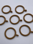 Plastic Curtain Pole Rings - For Poles upto 30mm - Various Colours - 100pcs-Curtains Supplies Direct