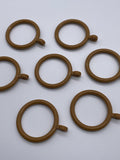 Plastic Curtain Pole Rings - For Poles upto 30mm - Various Colours - 100pcs-Curtains Supplies Direct