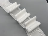 White Boxed Pleat Curtain Heading Tape - Polyester - 75mm (3" inch) - 10meter-Curtains Supplies Direct