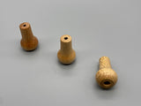 Vase Model Acorn - Natural Wood - Pack of 3-Curtains Supplies Direct