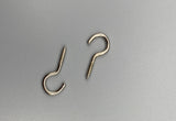 Wire Curtain Hooks 20mm Silver - Various Pack Size-Curtains Supplies Direct