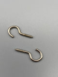 Wire Curtain Hooks 20mm Silver - Various Pack Size-Curtains Supplies Direct