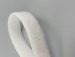 Sew-On Hook & Loop Tapes for Roman Blinds - White - 30mm Wide-Curtains Supplies Direct