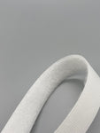 Self Adhesive Hook & Loop Tapes for Roman Blinds - White - 20mm Wide-Curtains Supplies Direct