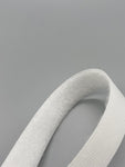 Sew-On Hook & Loop Tapes for Roman Blinds - White - 30mm Wide-Curtains Supplies Direct