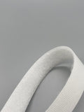 Sew-On Hook & Loop Tapes for Roman Blinds - White - 30mm Wide-Curtains Supplies Direct