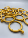 Plastic Curtain Pole Rings - For Poles upto 30mm - Various Colours - 100pcs-Curtains Supplies Direct