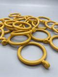 Plastic Curtain Pole Rings - For Poles upto 30mm - Various Colours - 100pcs-Curtains Supplies Direct