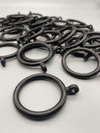 Plastic Curtain Pole Rings - For Poles upto 30mm - Various Colours - 100pcs-Curtains Supplies Direct