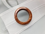 Curtain Rings for Eyelet Tape - Various Colours - Fits Rod Upto 50mm - Pack of 10-Curtains Supplies Direct