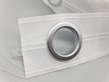 Curtain Rings for Eyelet Tape - Various Colours - Fits Rod Upto 50mm - Pack of 10-Curtains Supplies Direct