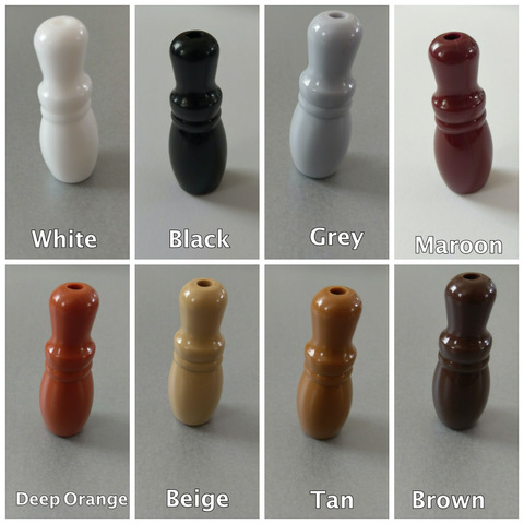 Plastic Vase Acorn - Large - Various Colours - Pack of 5-Curtains Supplies Direct