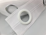 Curtain Rings for Eyelet Tape - Various Colours - Fits Rod Upto 50mm - Pack of 10-Curtains Supplies Direct