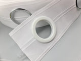 Curtain Rings for Eyelet Tape - Various Colours - Fits Rod Upto 50mm - Pack of 10-Curtains Supplies Direct