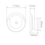 Handcrafted Cathedral 30mm Pole Recess Bracket