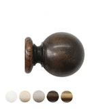 Handcrafted Cathedral 30mm Pole Ball Finial