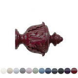 Handcrafted, Estate 48mm, Acanthus Finial