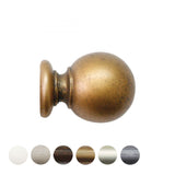 Handcrafted Florentine 48mm Pole Ball Finial