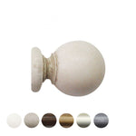 Handcrafted Florentine 48mm Pole Ball Finial