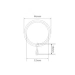 Astra Sample Pole Chrome/Matt Nickel 60cm